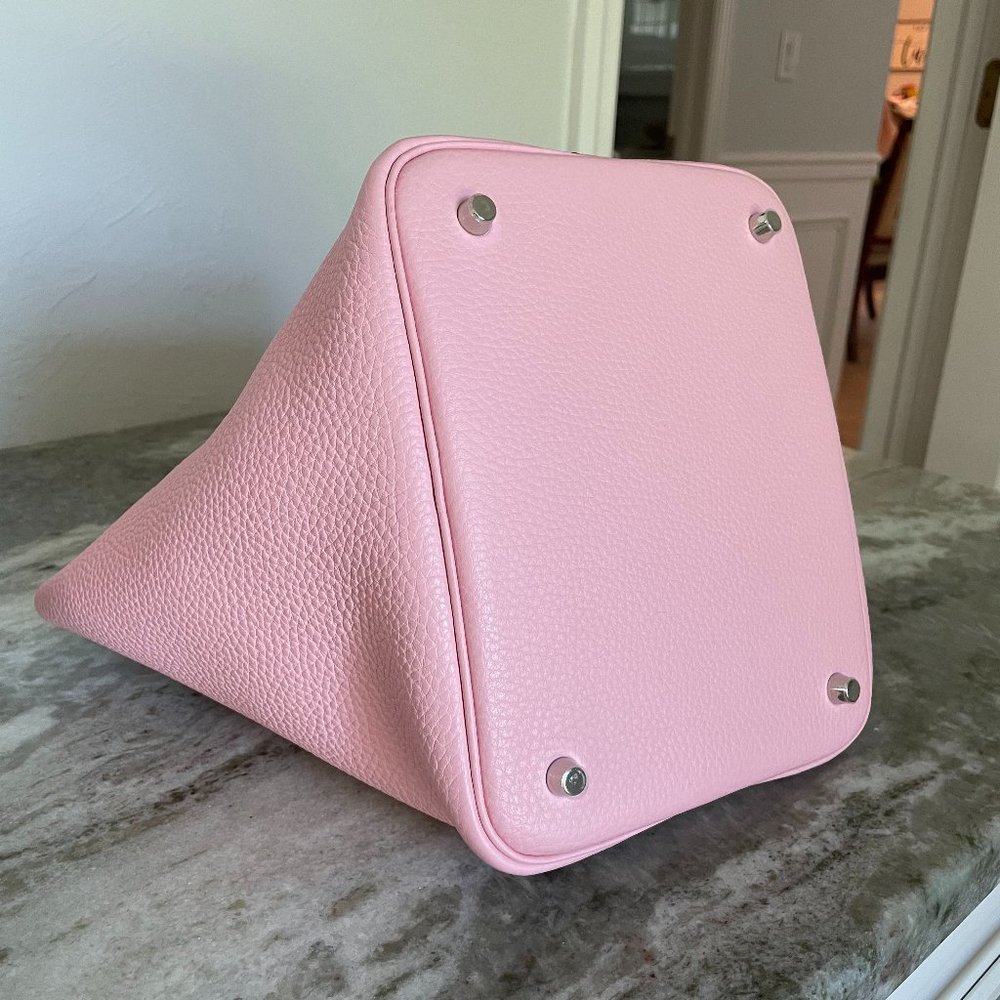 Hermes Picotin 22 Rose Sakura - Picture 4 of 8